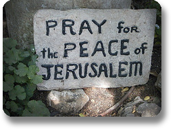 Pray for the Peace of Jerusalem