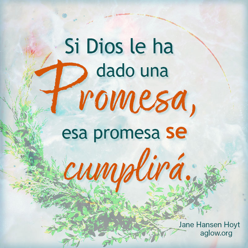 Si Dios le ha dado una promesa, esa promesa se cumplirá.